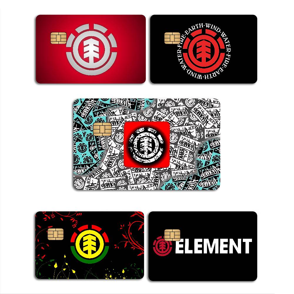 Board Game Logo - Naklejka/Etykieta z logo E-Element Skate-board, motywem