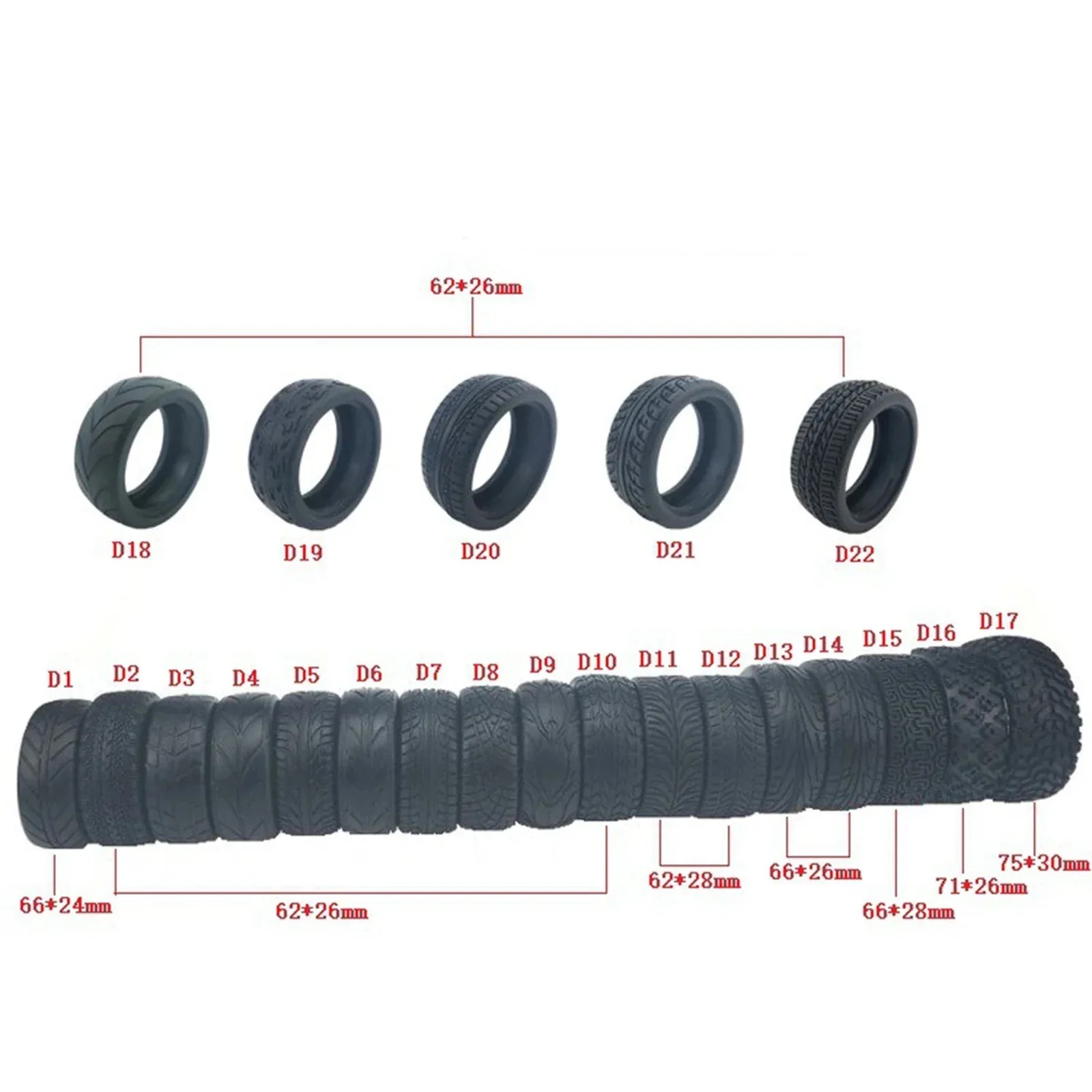 4 szt. Miękkie opony o wysokie – Tamiya Model Rc Car recenzja i cena